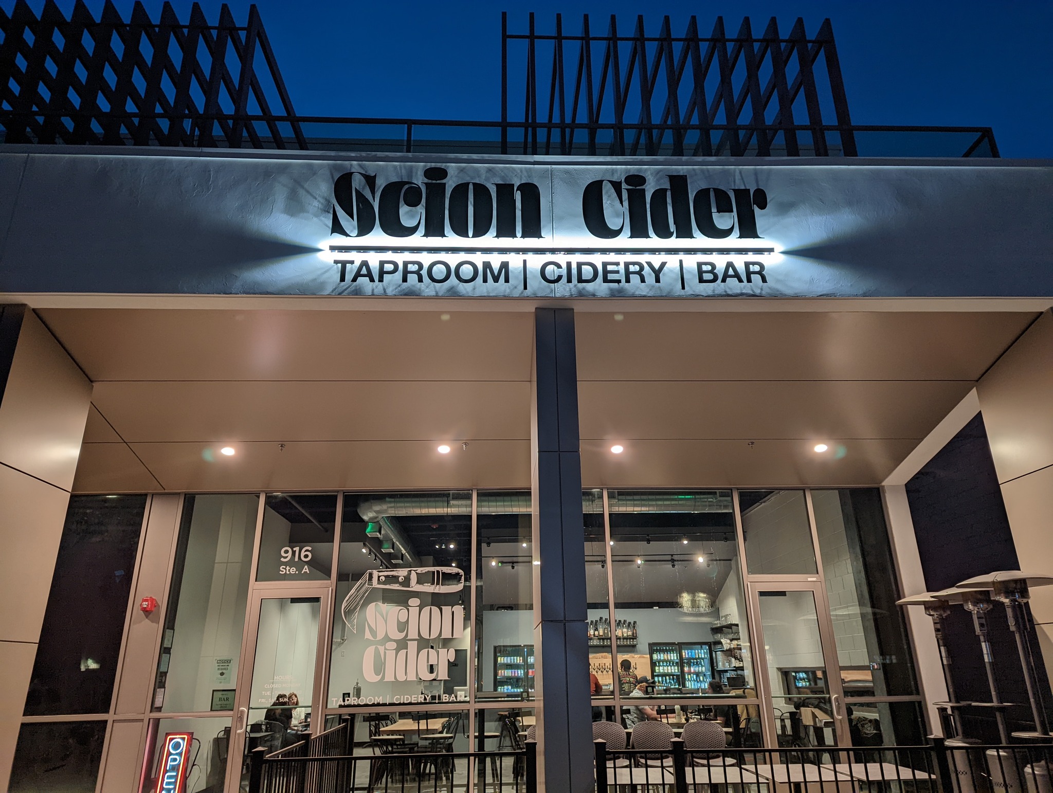 Scion Cider Bar best-things-to-do-in-salt-lake-city-at-night
