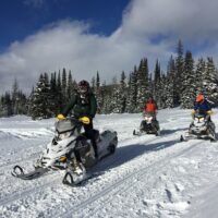 Snowmobiling Things to do in Utah in Winter